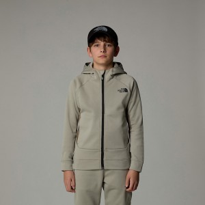 Kids' The North Face Mountain Athletics Hooded Jackets Grey | NF0A58D2H