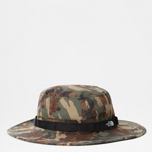 Men The North Face Class V Brimmer Hats Brown | NF0A74R0W