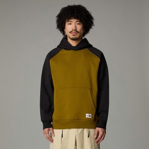 Men The North Face Heritage Hoodie Green | NF0A23J2O