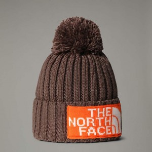 Men The North Face Heritage Ski Tuke Beanie Brown | NF0A45T7N