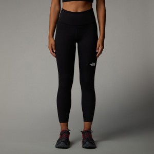Women The North Face Flex High Rise 7/8 Leggings Black | NF0A99T3P