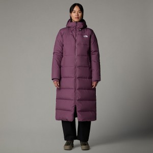 Women The North Face Triple C Parka Purple | NF0A47Y1T