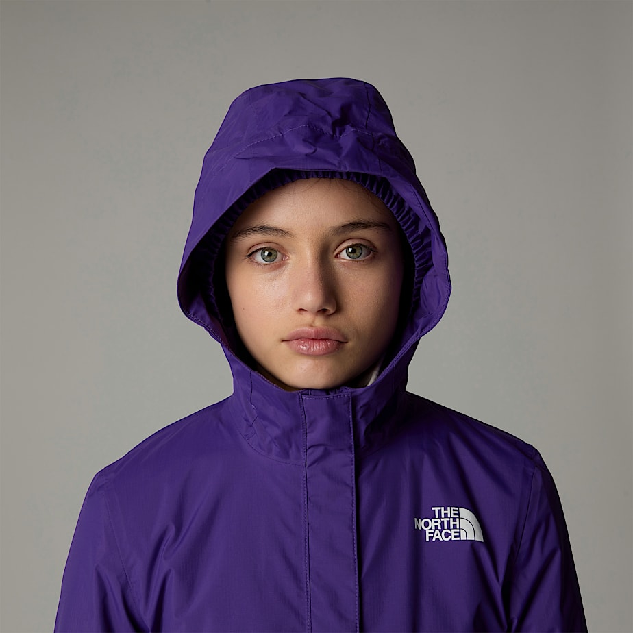 Kids' The North Face Antora Rain Jackets Purple | NF0A72M3Z