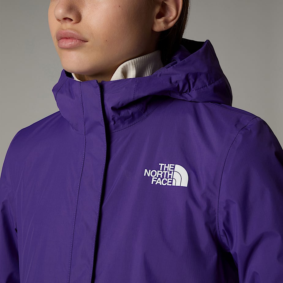 Kids' The North Face Antora Rain Jackets Purple | NF0A72M3Z
