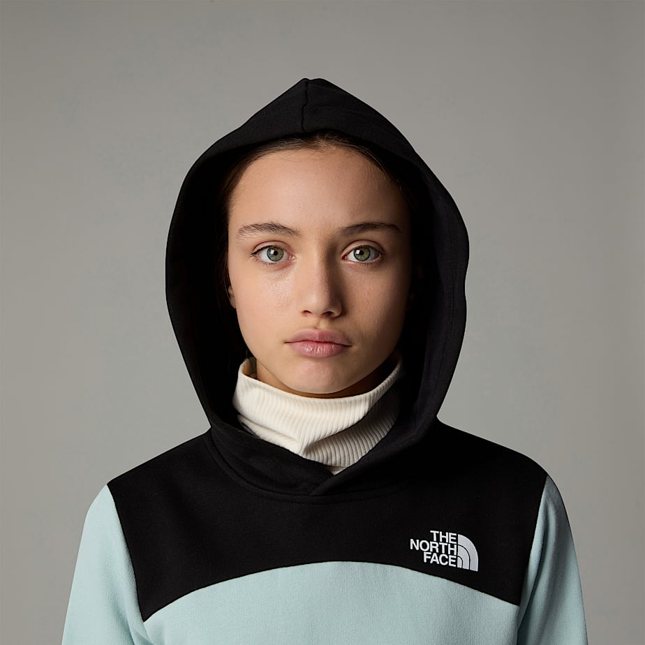 Kids' The North Face Back Logo Relaxed Hoodie Turquoise | NF0A93X4V