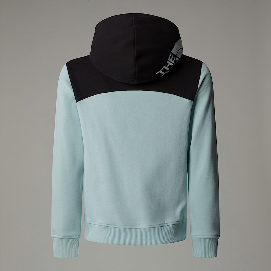 Kids' The North Face Back Logo Relaxed Hoodie Turquoise | NF0A93X4V