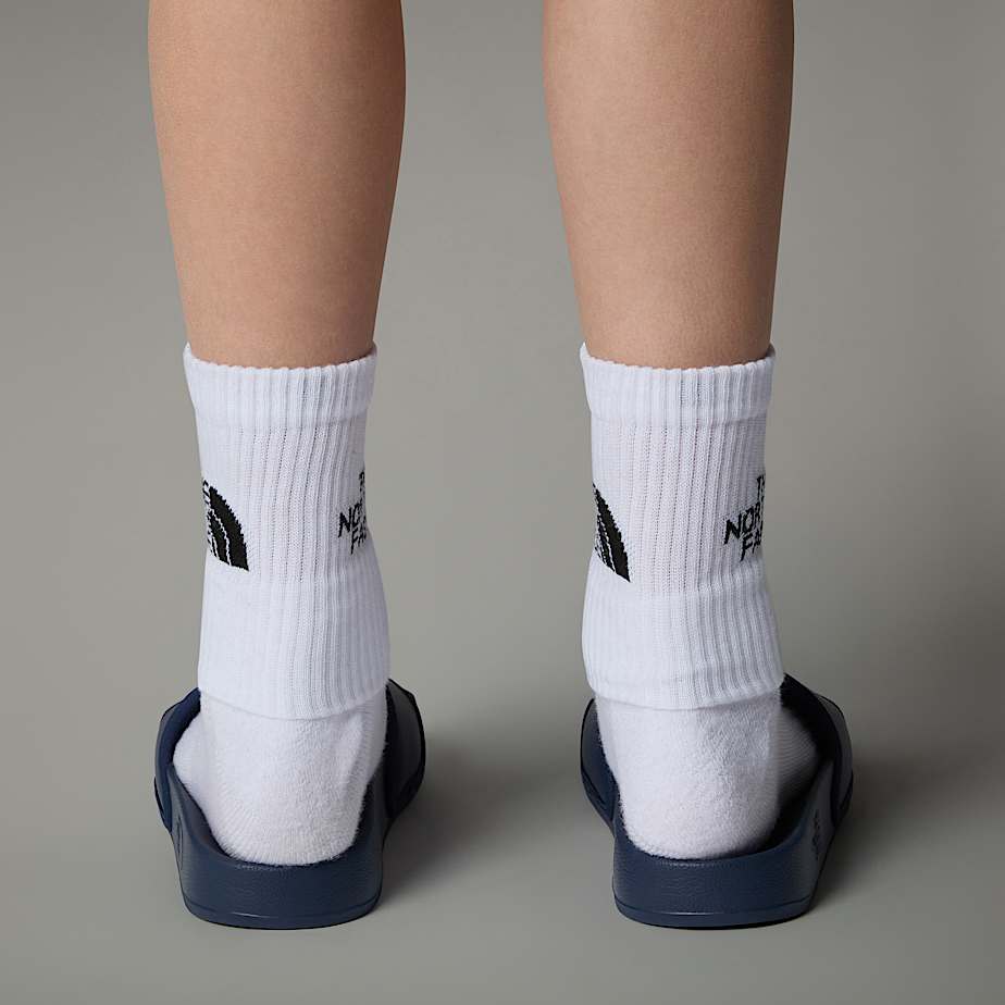 Kids' The North Face Base Camp III Slides Navy | NF0A74R1J
