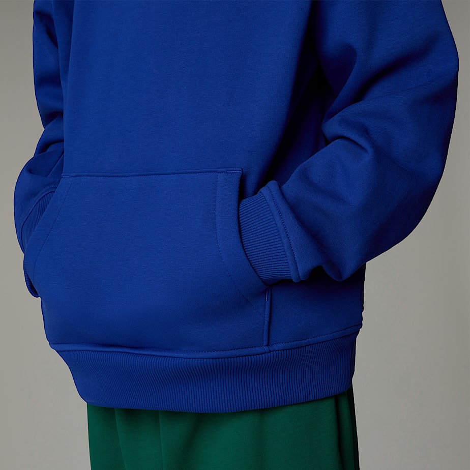 Kids' The North Face Coordinates Oversized Graphic Hoodie Blue | NF0A34Y8I