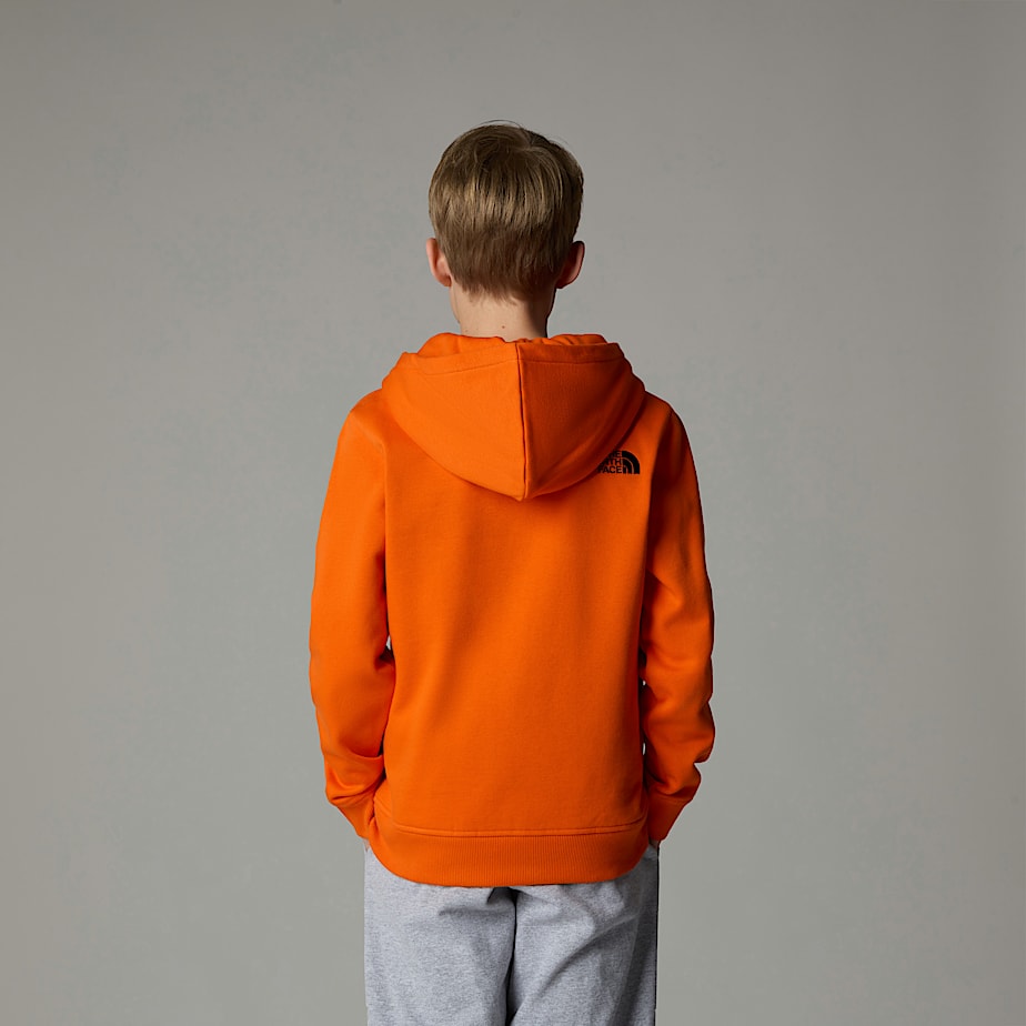 Kids' The North Face Drew Peak Hoodie Orange | NF0A85J5F