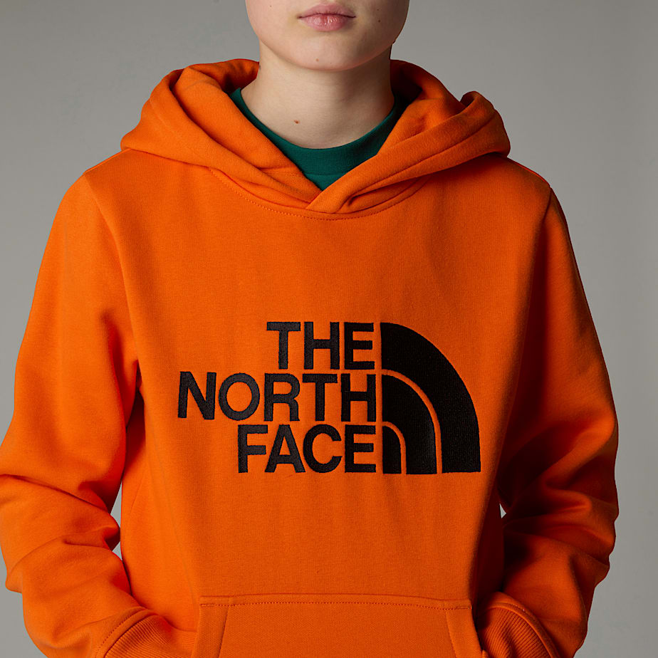 Kids' The North Face Drew Peak Hoodie Orange | NF0A85J5F