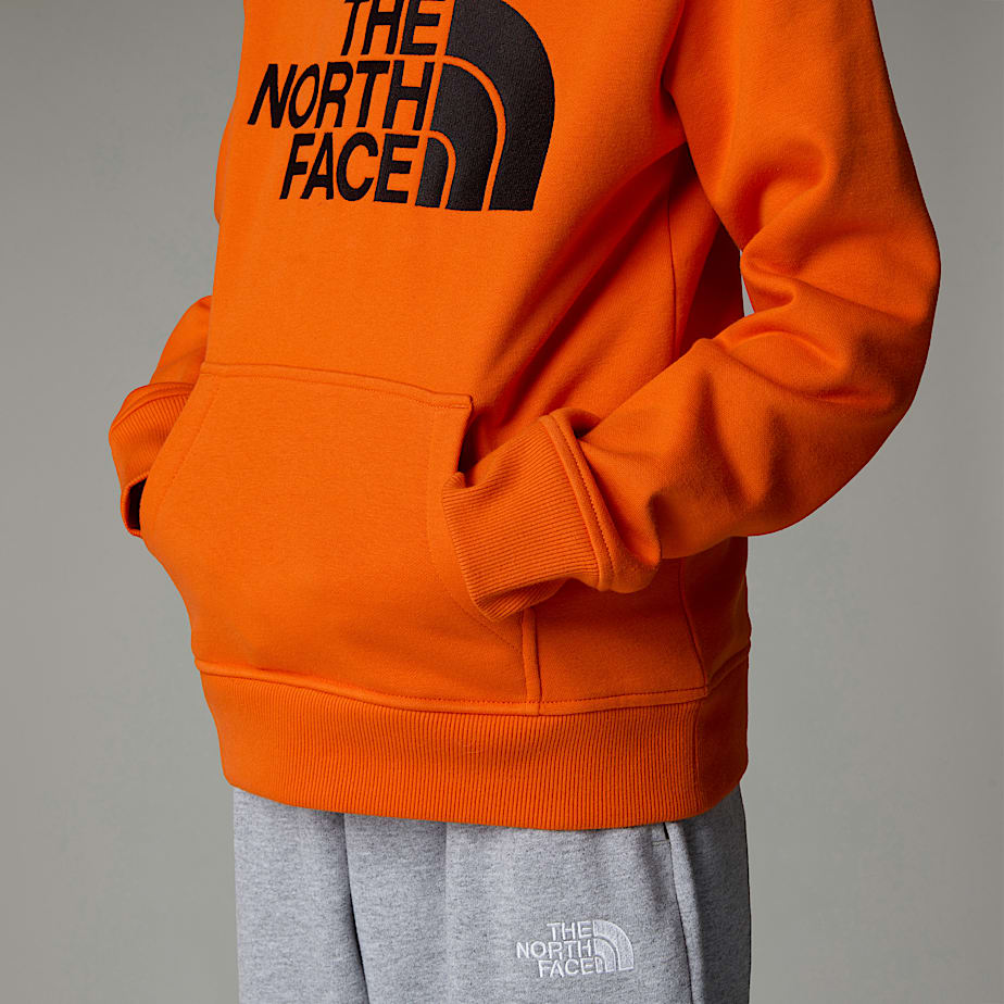 Kids' The North Face Drew Peak Hoodie Orange | NF0A85J5F