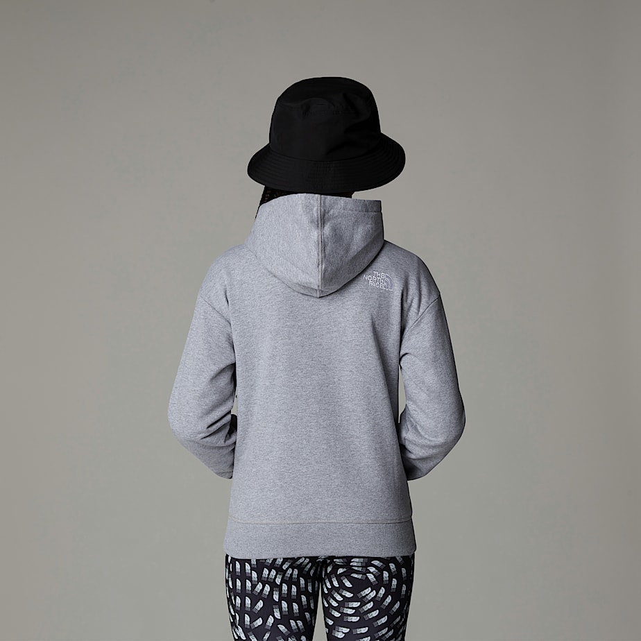 Kids' The North Face Essential Oversized Hoodie Grey | NF0A89Y7T