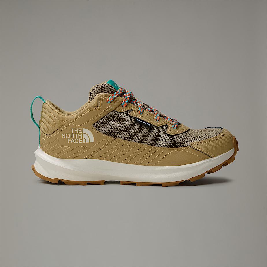 Kids\' The North Face Fastpack Waterproof Hiking Shoes Khaki | NF0A98Y0T