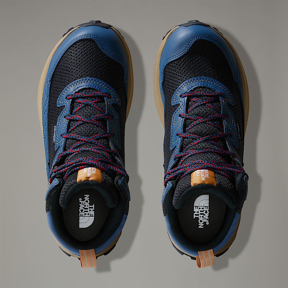 Kids' The North Face Fastpack Waterproof Mid Hiking Shoes Blue | NF0A08B3W
