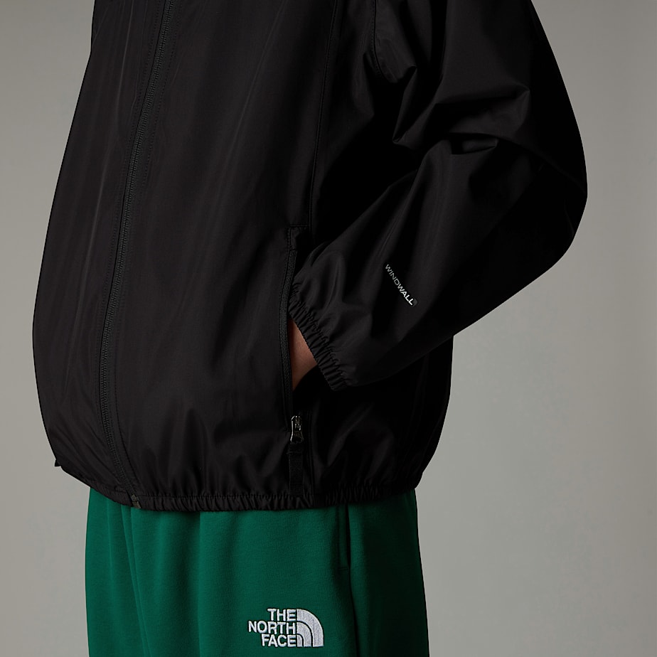 Kids' The North Face Never Stop Hooded WindWall™ Jackets Black | NF0A39K7C