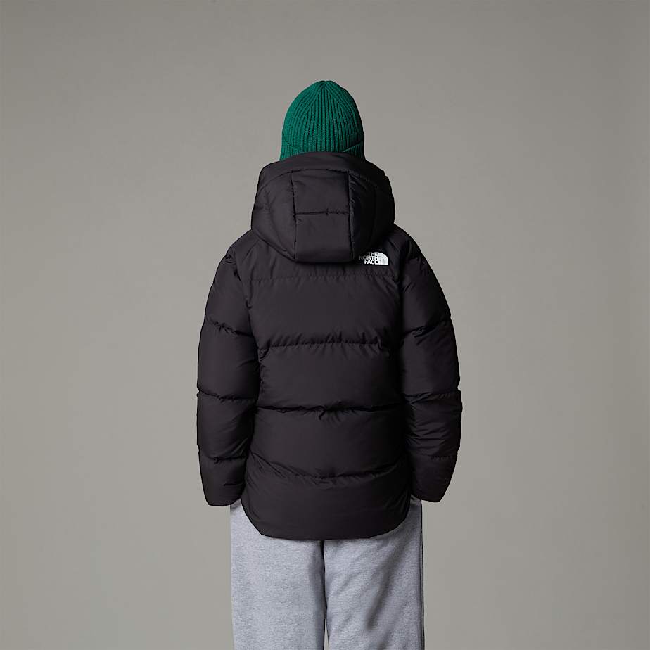Kids' The North Face North Down Fleece-Lined Short Parka Black | NF0A72O1J