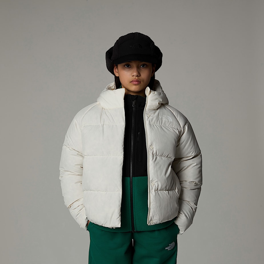 Kids' The North Face North Down Hooded Jackets White | NF0A71S6L