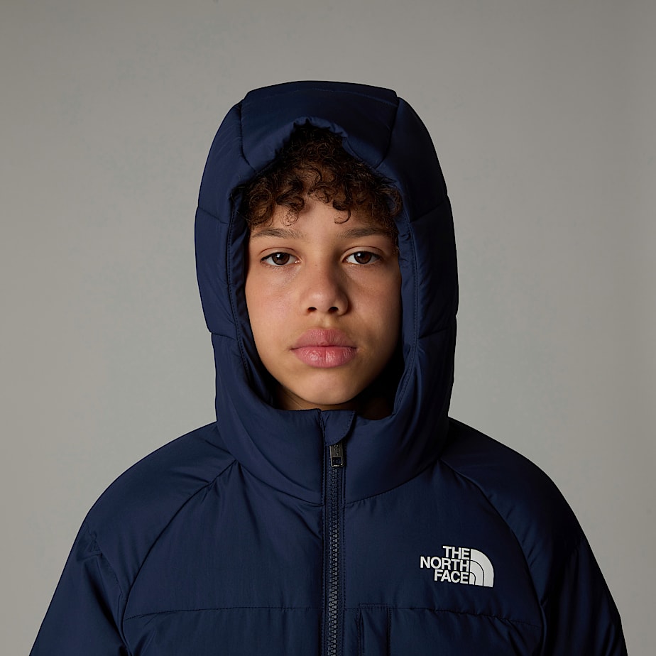 Kids' The North Face North Down Hooded Jackets Navy | NF0A04H8B