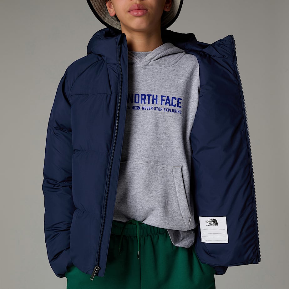 Kids' The North Face North Down Hooded Jackets Navy | NF0A04H8B