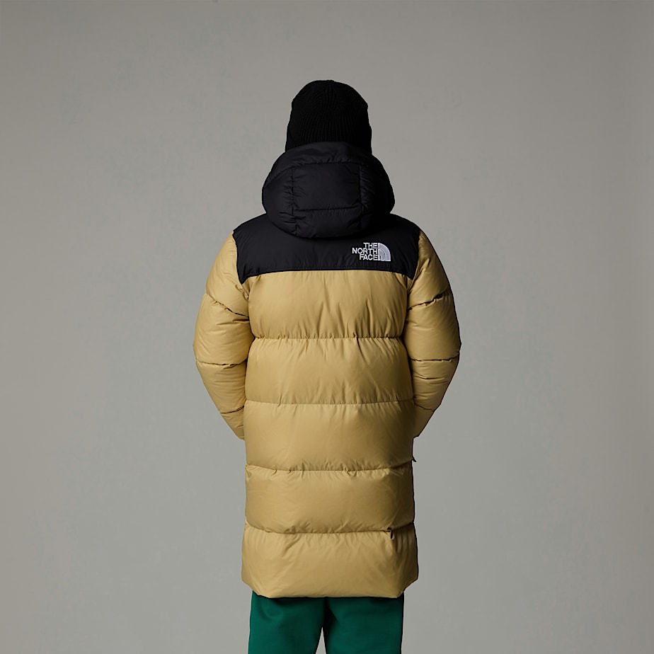Kids' The North Face Nuptse Long Parka Khaki | NF0A28U3U
