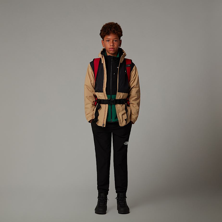 Kids' The North Face Rain Zip-In Jackets Khaki | NF0A43V9Z