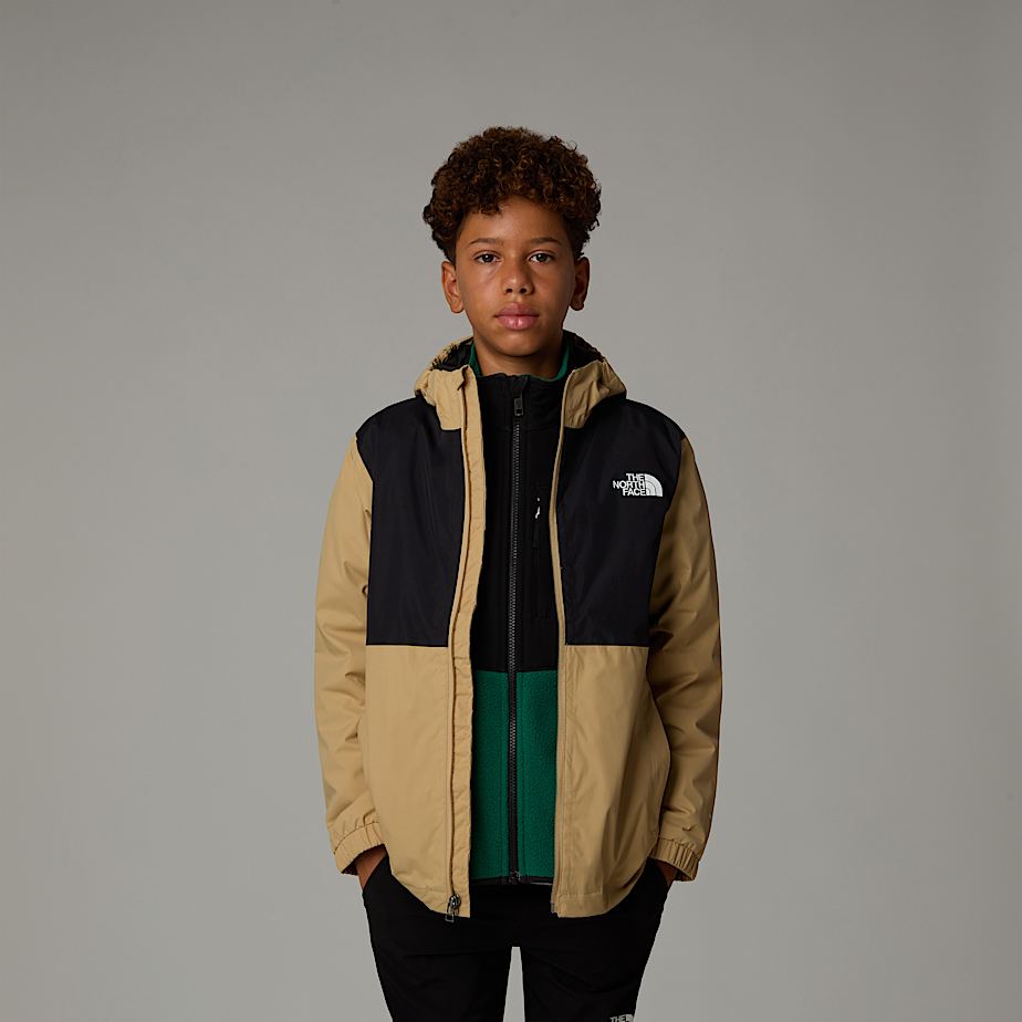 Kids' The North Face Rain Zip-In Jackets Khaki | NF0A43V9Z
