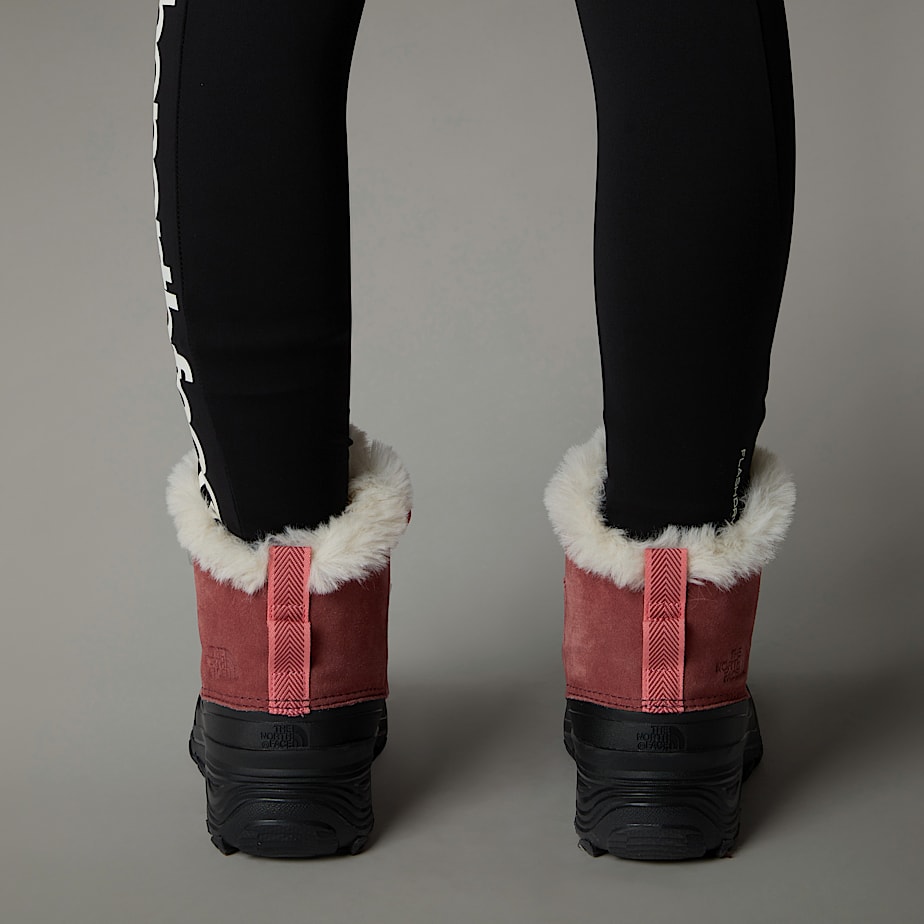 Kids' The North Face Shellista V Lace Waterproof Snow Boots Red | NF0A49T2E