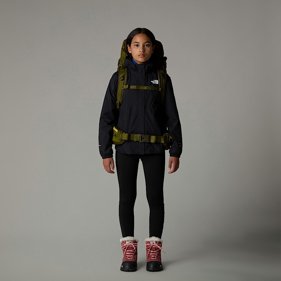 Kids' The North Face Shellista V Lace Waterproof Snow Boots Red | NF0A49T2E