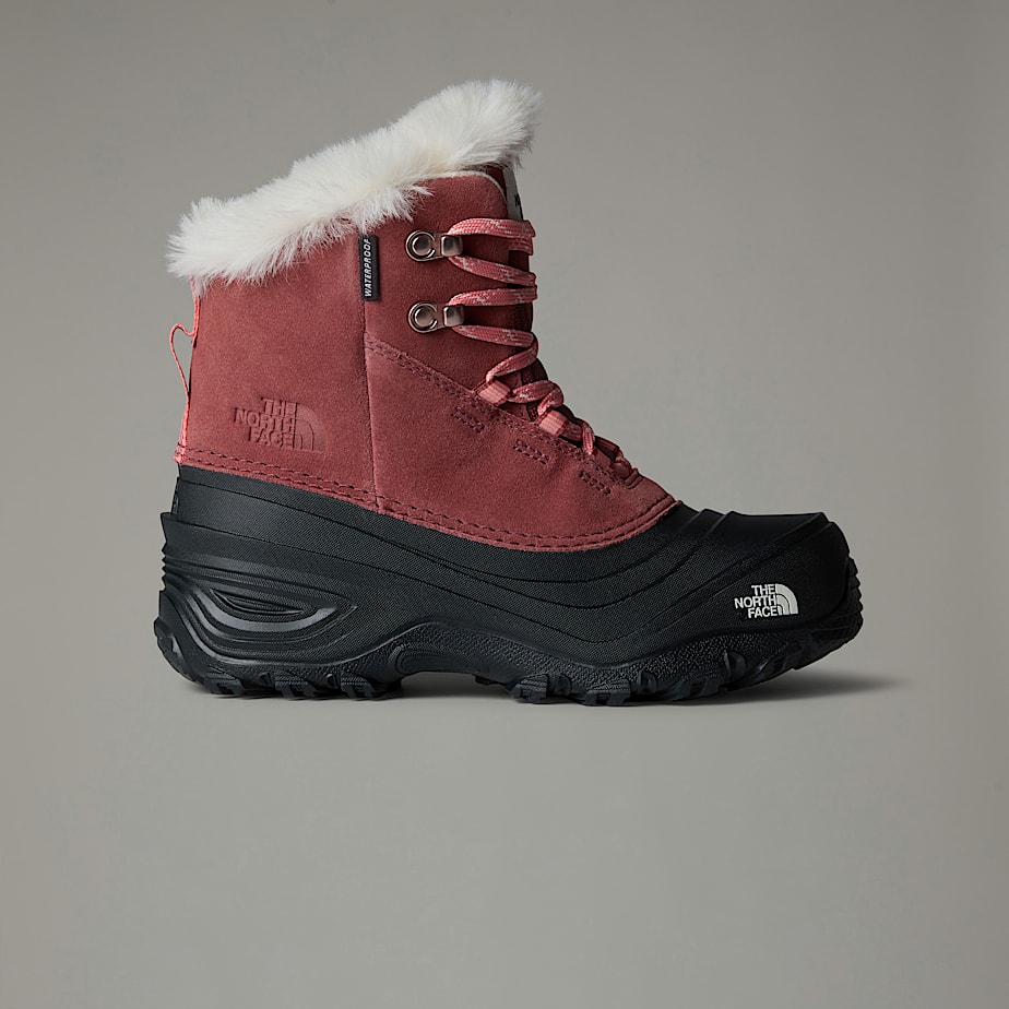 Kids\' The North Face Shellista V Lace Waterproof Snow Boots Red | NF0A49T2E