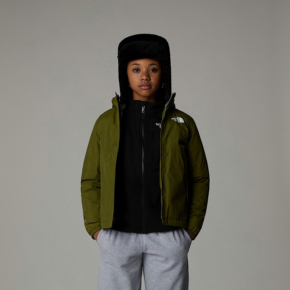 Kids' The North Face Warm Antora Rain Jackets Olive | NF0A33W3M