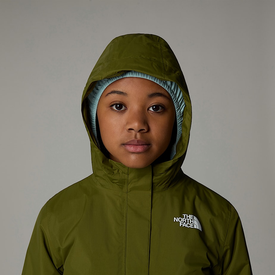 Kids' The North Face Warm Antora Rain Jackets Olive | NF0A33W3M