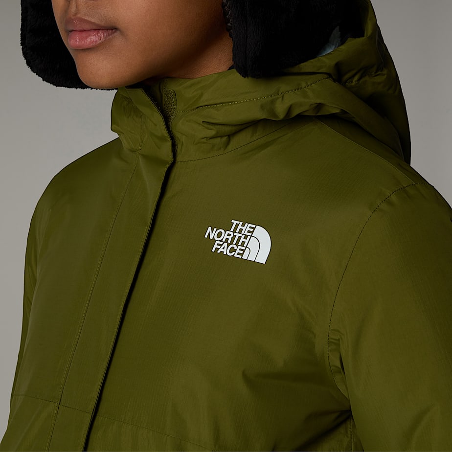 Kids' The North Face Warm Antora Rain Jackets Olive | NF0A33W3M