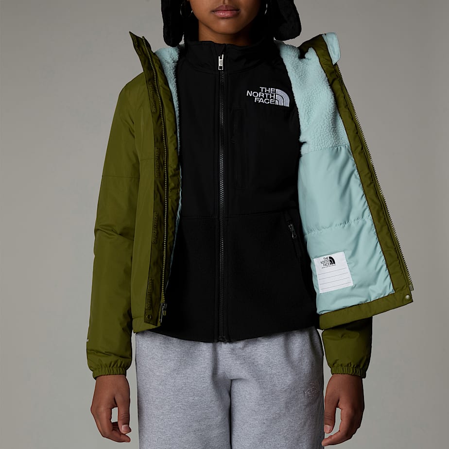 Kids' The North Face Warm Antora Rain Jackets Olive | NF0A33W3M