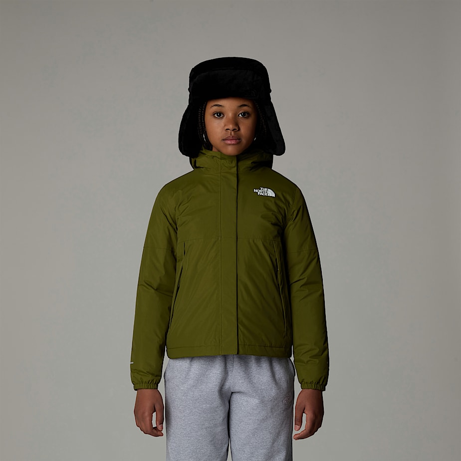 Kids\' The North Face Warm Antora Rain Jackets Olive | NF0A33W3M