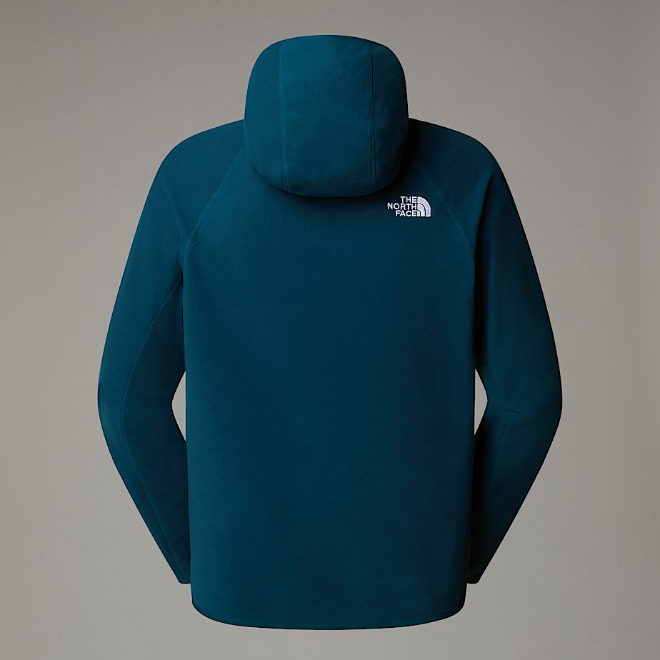 Men The North Face 100 Glacier Fleece Hoodie Navy | NF0A10D5X