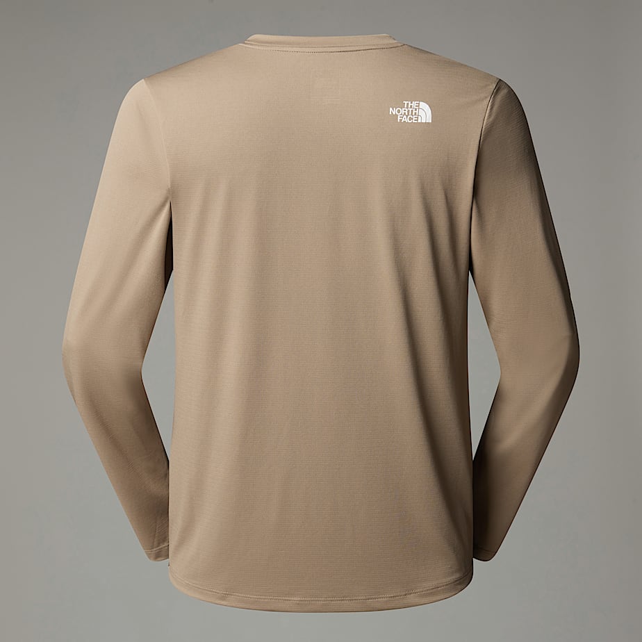 Men The North Face 247 Long-Sleeve T Shirts Beige | NF0A47K3Q