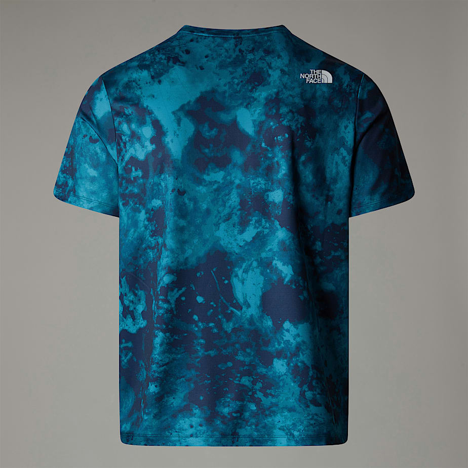 Men The North Face 247 Printed T Shirts Navy | NF0A77G5T