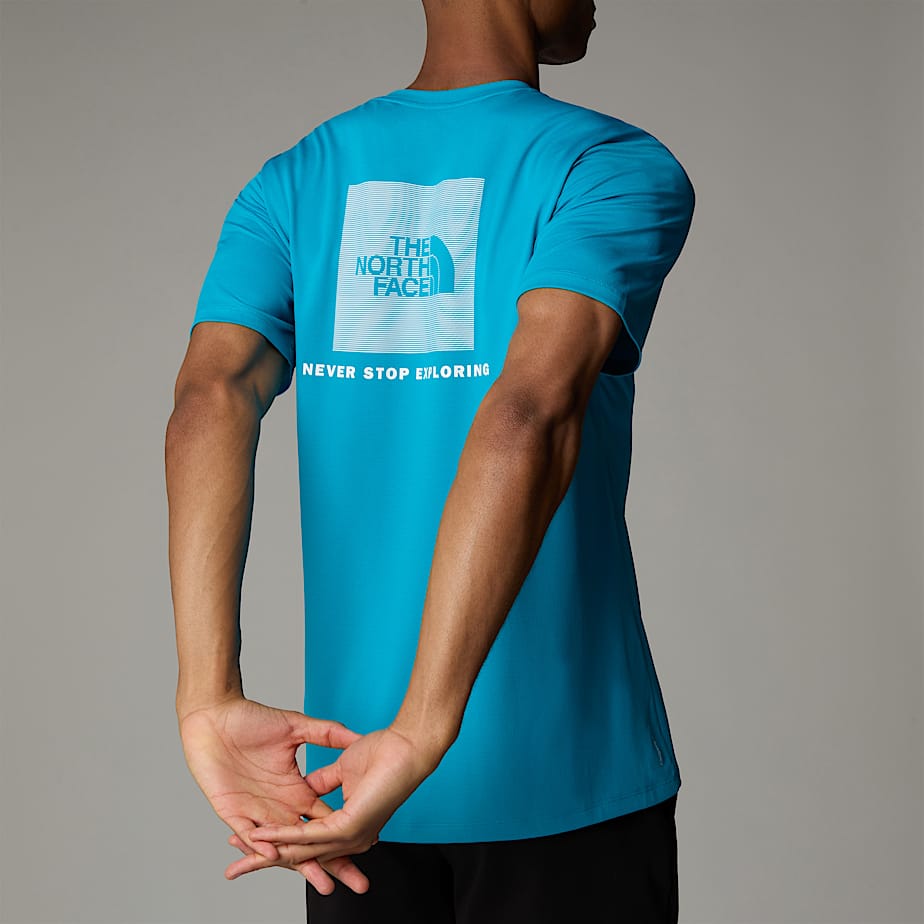 Men The North Face 247 Redbox T Shirts Blue | NF0A82Y8X