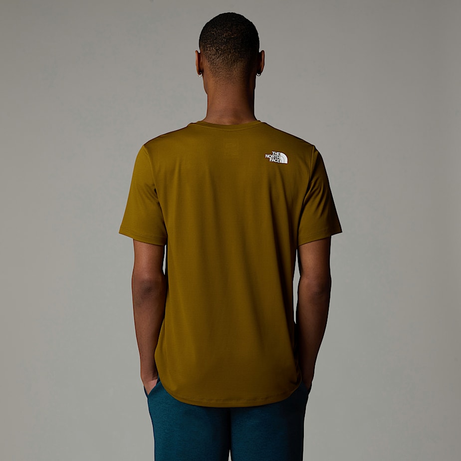 Men The North Face 247 T Shirts Brown | NF0A62G2H