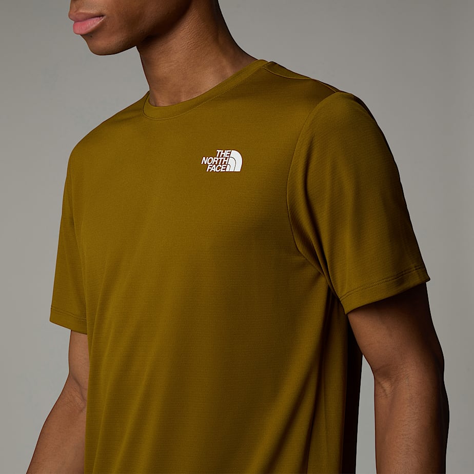 Men The North Face 247 T Shirts Brown | NF0A62G2H