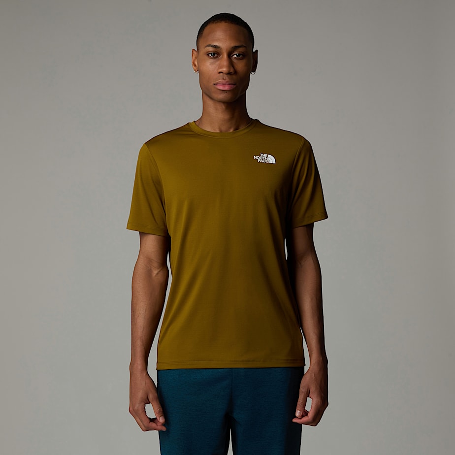 Men The North Face 247 T Shirts Brown | NF0A62G2H