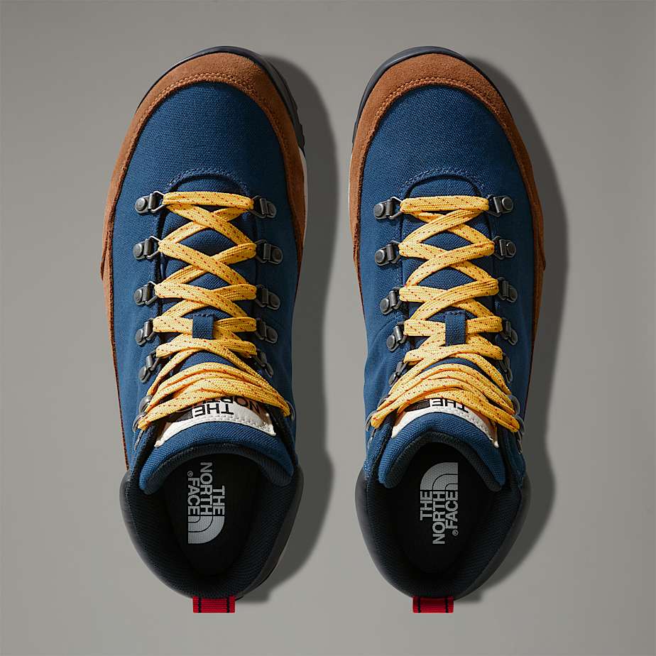 Men The North Face Back-To-Berkeley IV Textile Lifestyle Boots Blue | NF0A81H8C