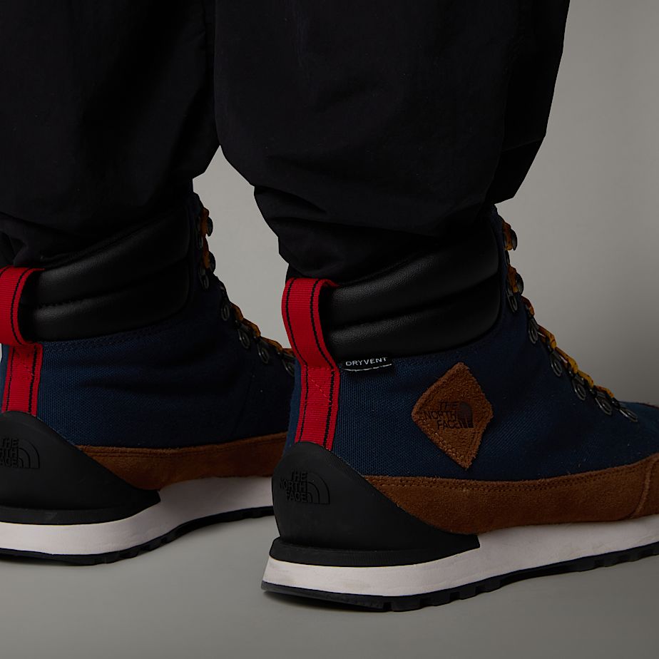 Men The North Face Back-To-Berkeley IV Textile Lifestyle Boots Blue | NF0A81H8C
