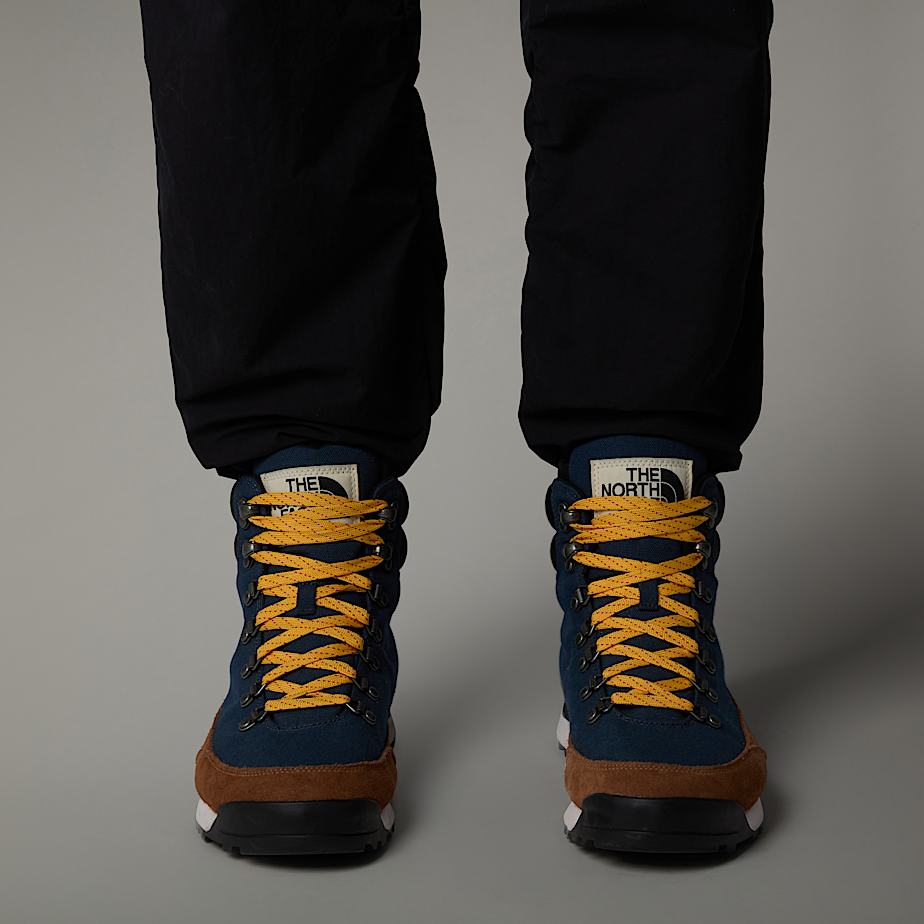 Men The North Face Back-To-Berkeley IV Textile Lifestyle Boots Blue | NF0A81H8C