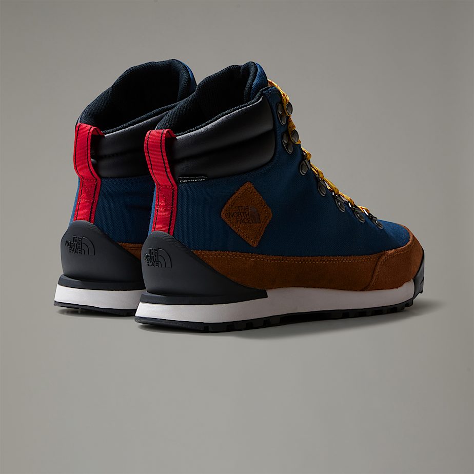 Men The North Face Back-To-Berkeley IV Textile Lifestyle Boots Blue | NF0A81H8C