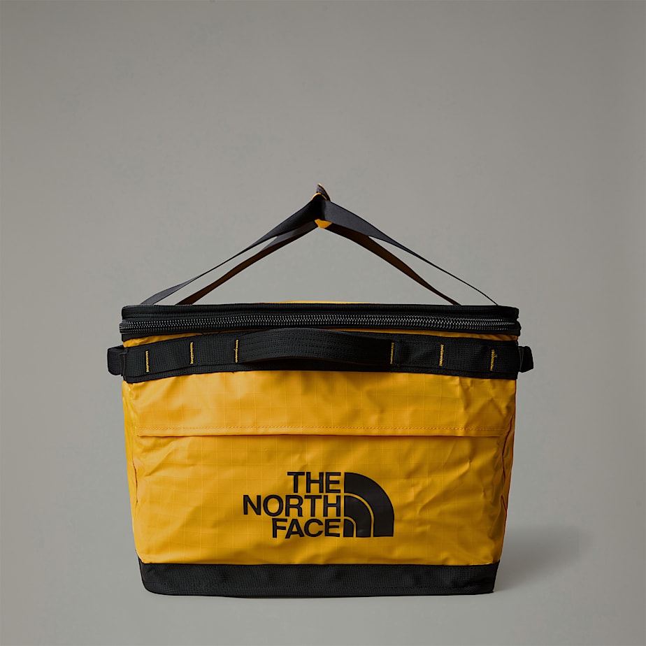 Men The North Face Base Camp Gear Box Large Travel Bag Gold | NF0A40Q2G