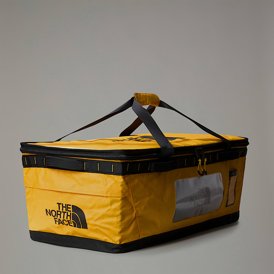 Men The North Face Base Camp Gear Box Large Travel Bag Gold | NF0A40Q2G
