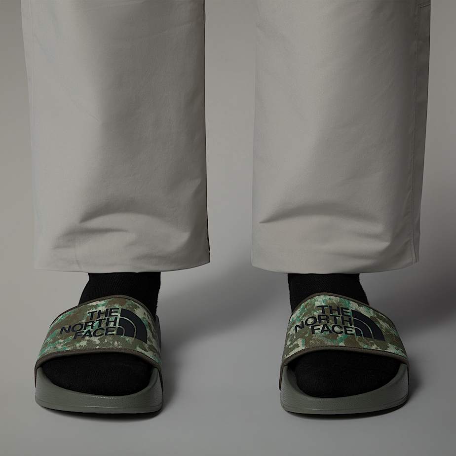Men The North Face Base Camp III Slides Camouflage | NF0A51I8H