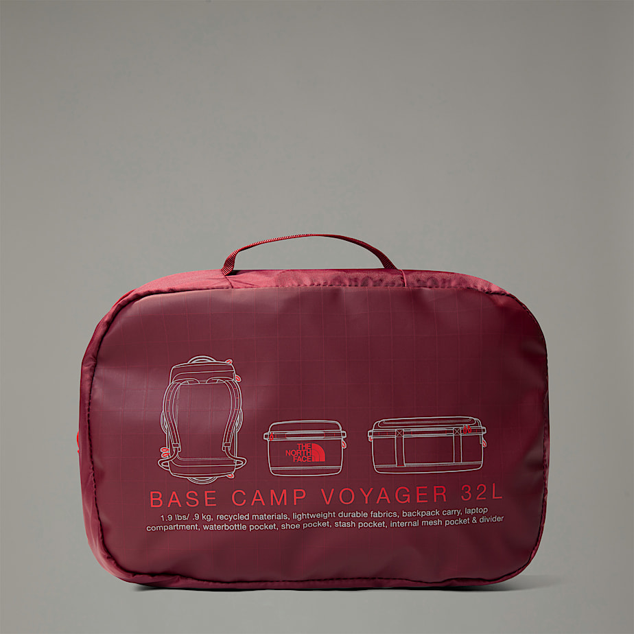 Men The North Face Base Camp Voyager 32L Backpacks Red | NF0A73K1T