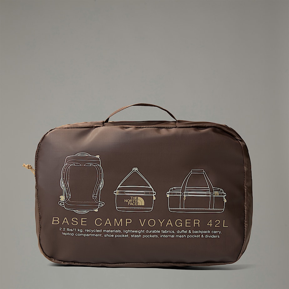 Men The North Face Base Camp Voyager 42L Backpacks Brown | NF0A31T5I